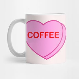 Conversation Heart: Coffee Mug